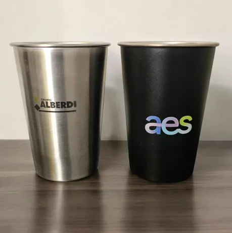 Vasos alumonio personalizados