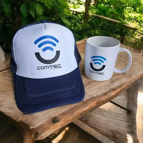 Gorra y taza personalizada