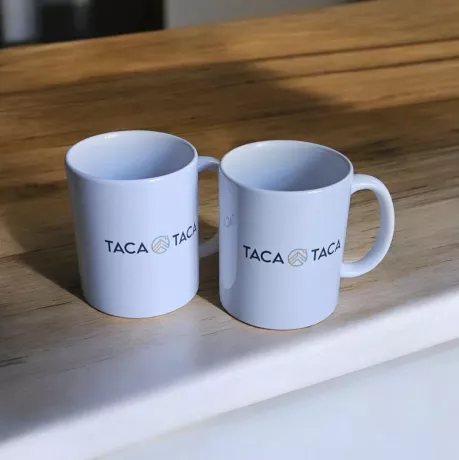 Tazas ceramica con logo