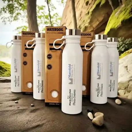 Botellas Waterdog con logo