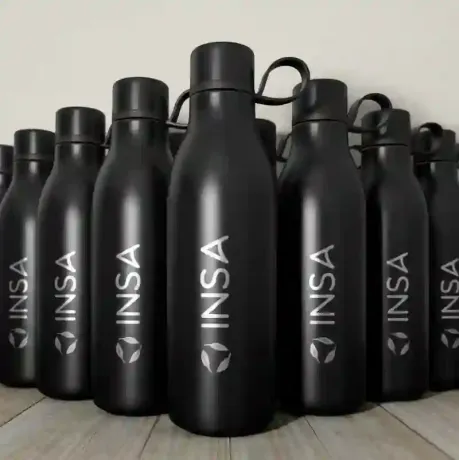 Botellas de acero doble capa