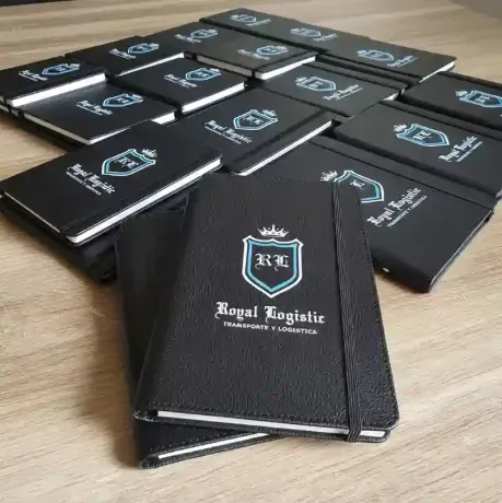 Cuaderno PU con logo