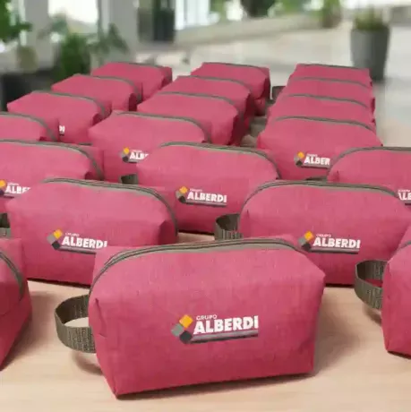 Neceser de colores con logo