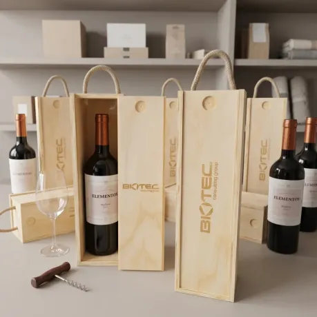 Caja para vino Biotec