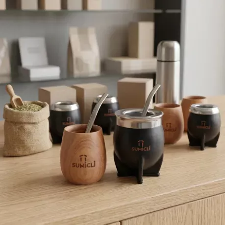 Mates regionales con logo. Cliente: Sumicli