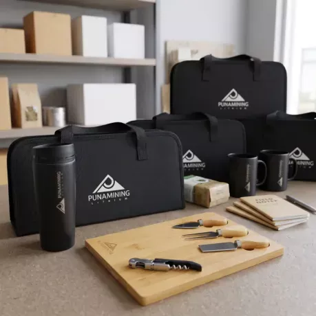 Set de productos con logo