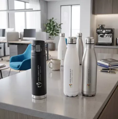 Botellas con logo
