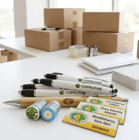 Kit de productos personalizados. Cliente: Coprotab
