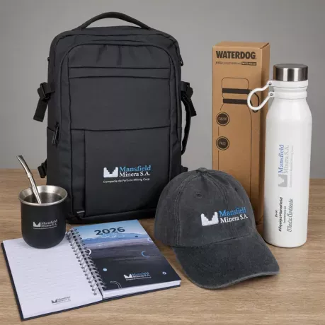 Kit de productos personalizados. Cliente: Mansfield