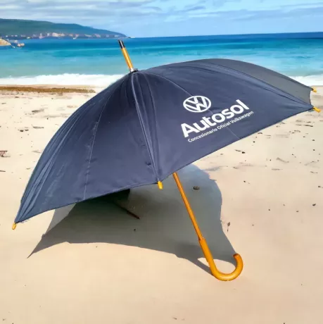Paraguas con logo estampado