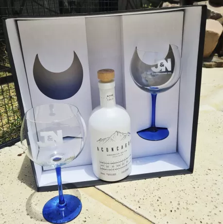 Set de copas gin personalizadas