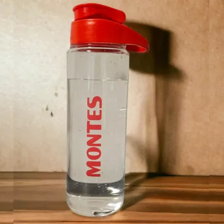 Botella plastica con logo