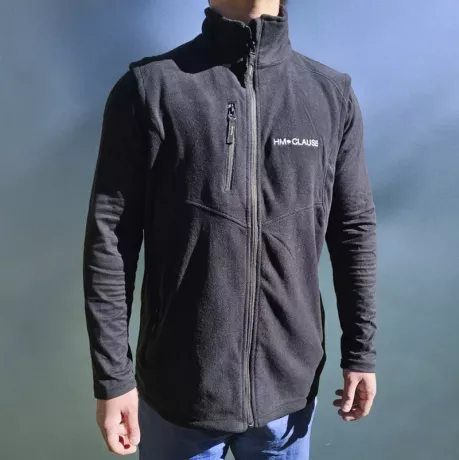 Chaleco micropolar bordado