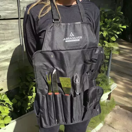 Delantal parrillero personalizado