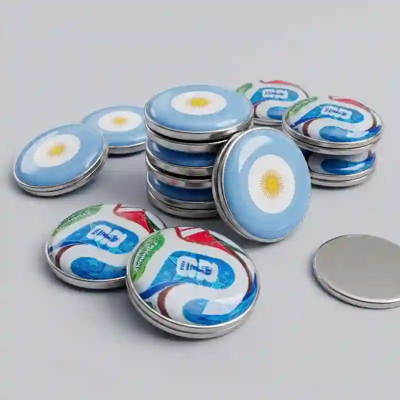 Pin doble dome imantado