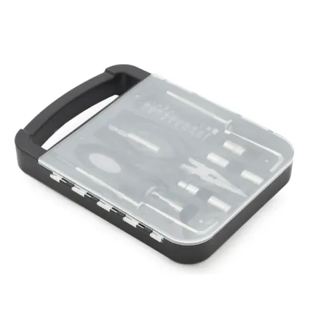 Set de herramientas tapa traslucida