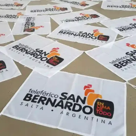 Banderas sublimadas. Diferentes medidas