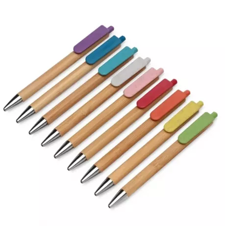 Foto de Boligrafo bamboo clip color