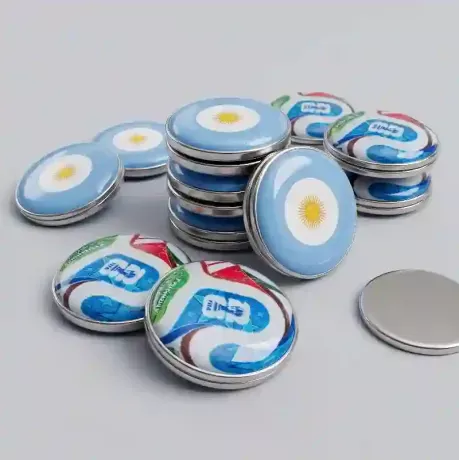 Foto de Pin doble dome imantado