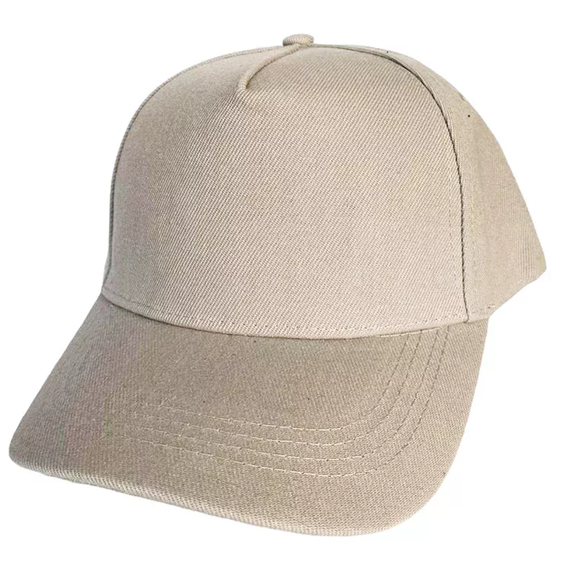 Gorra acrilica 5 gajos. Cierre velcro