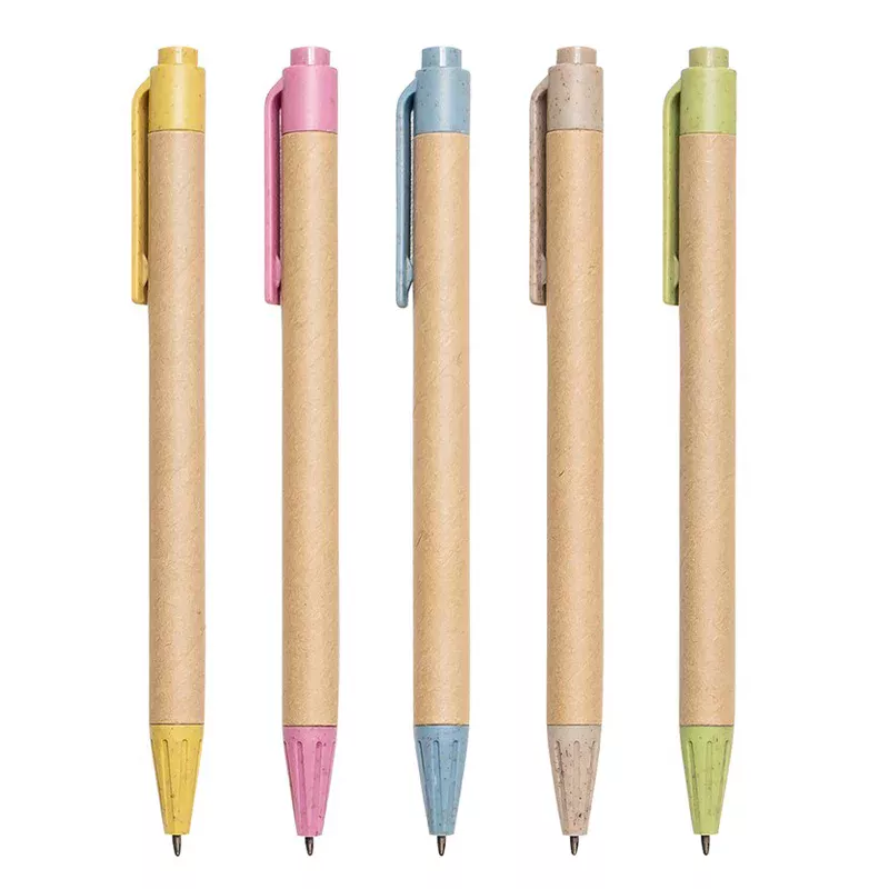 Boligrafo ecologico pastel