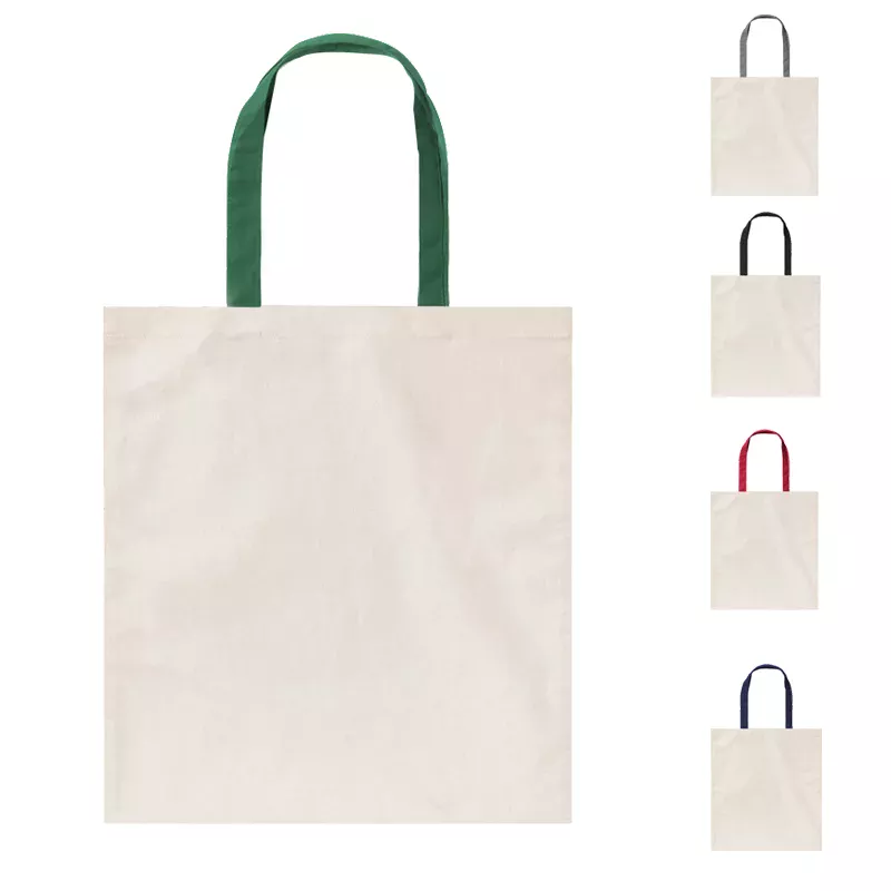 Bolsa de algodon asa combinada