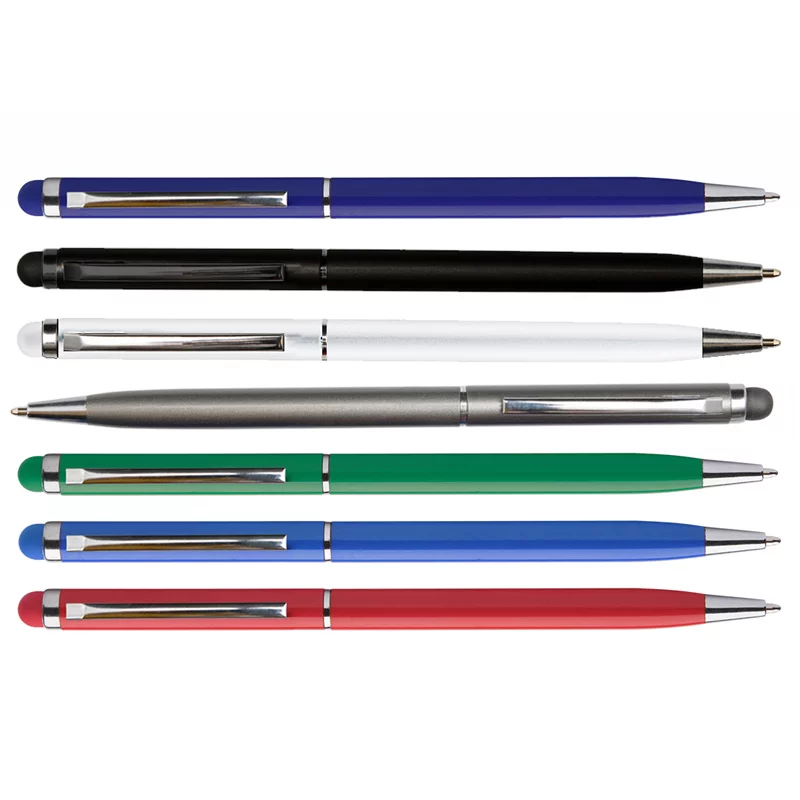 Bolígrafo metalico slim touch