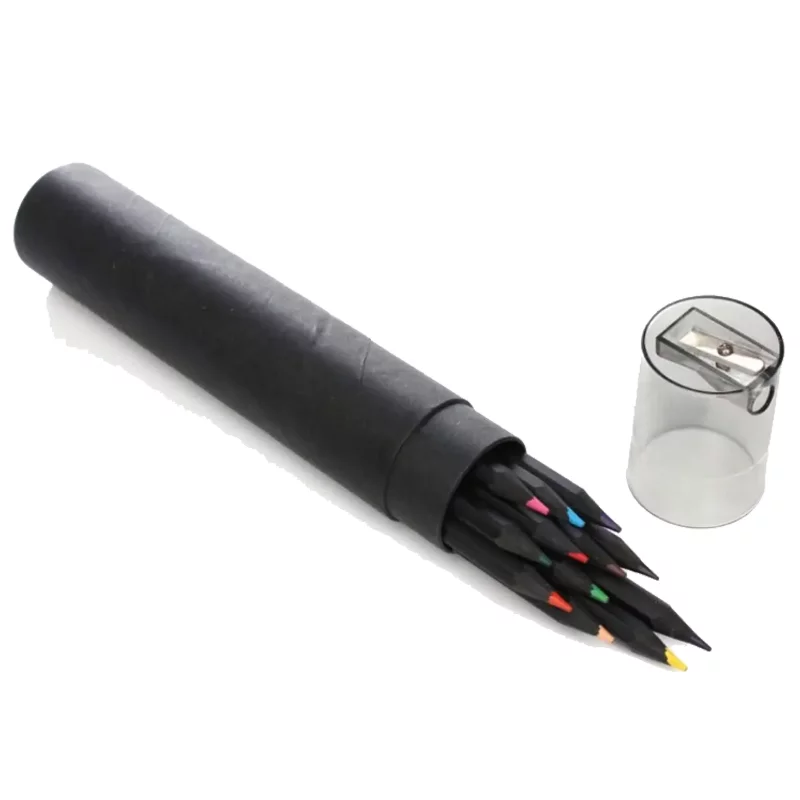 Tubo lápices de colores